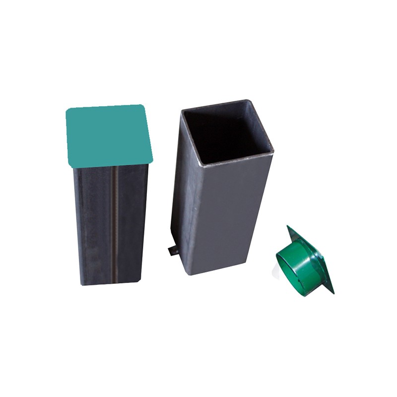 JUEGO BOTES PARA POSTES METÁLICOS CUADRADOS