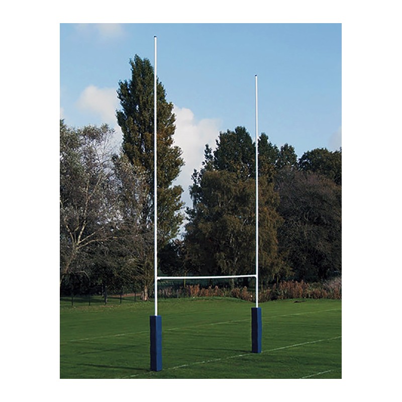 JUEGO PORTERÍAS RUGBY METÁLICAS TUBO Ø 100