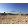 JUEGO PORTERÍAS FÚTBOL-PLAYA METÁLICAS 100MM