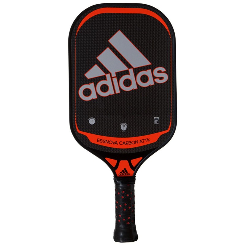 PALA PICKLEBALL ADIDAS ESSNOVA CARBON ATTK RED