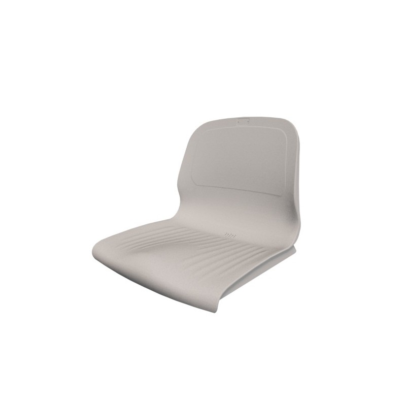 ASIENTO PVC CON RESPALDO SPARK CR M4 BLANCO