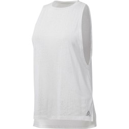 CAMISETA REEBOK BURNOUT MUJER