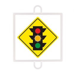 PANEL DE SEÑALIZACIÓN TRÁFICO DE ADVERTENCIA Nº 2 (SEMÁFORO AMBAR)