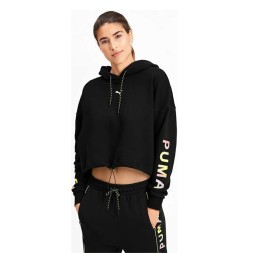 SUDADERAS PUMA CHASE CROPPED HOODY
