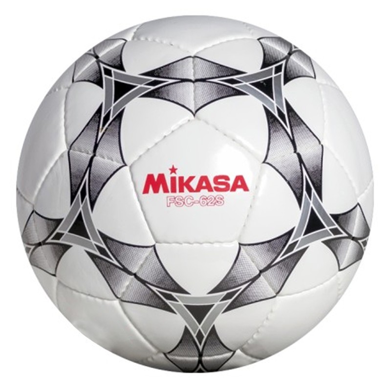 BALÓN FÚTBOL SALA MIKASA 'FSC-62 S' CUERO SINTÉTICO COSIDO A MANO