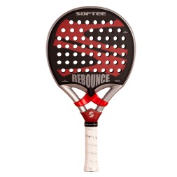 PALA PÁDEL SOFTEE REBOUNCE RED 3K