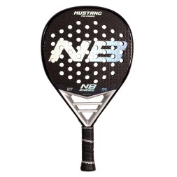 PALA PÁDEL ENEBE MUSTANG SILVER 3K