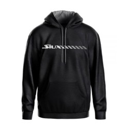 SUDADERA CAPUCHA NIÑO SIUX MALI NEGRO