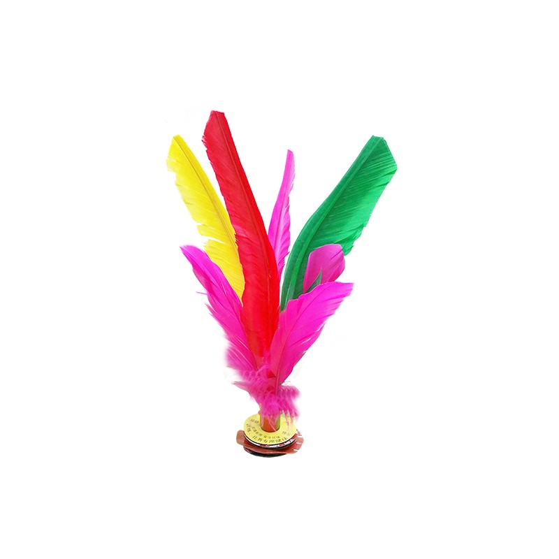 LOTE 5 INDIAKAS FÚTBOL PLUMA 21CM