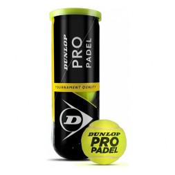 BOTE 3 PELOTAS DUNLOP PRO PADEL
