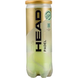 BOTE 3 PELOTAS PÁDEL HEAD PADEL PRO S