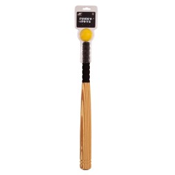 BATE CON PELOTA BÉISBOL SOFTEE "WOOD"