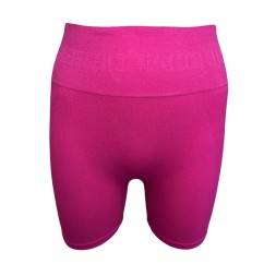 CAJA DE 18 MALLAS CICLISTA MUJER SIN COSTURAS TACCHINI FUCSIA