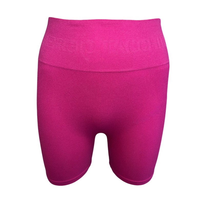 CAJA DE 18 MALLAS CICLISTA MUJER SIN COSTURAS TACCHINI FUCSIA