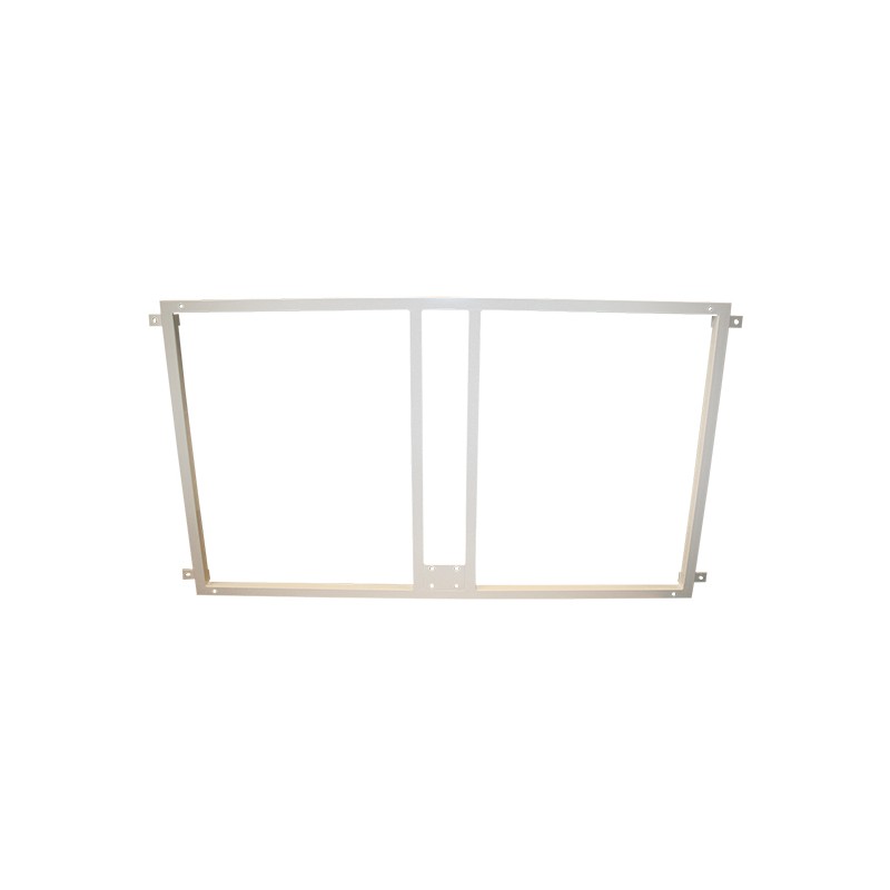 SOPORTE METALICO PARA SUJECCION TABLERO Y ARO BALONCESTO A LA PARED- BLANCO