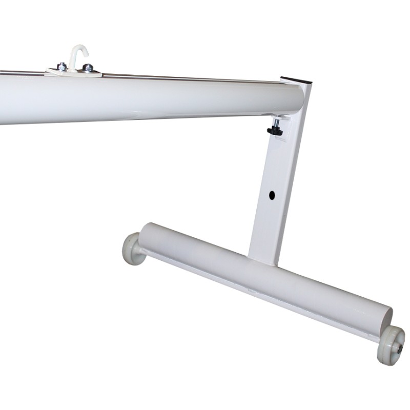 JUEGO DE 2 POSTES BÁDMINTON ALUMINIO DELUXE TUBO 90MM