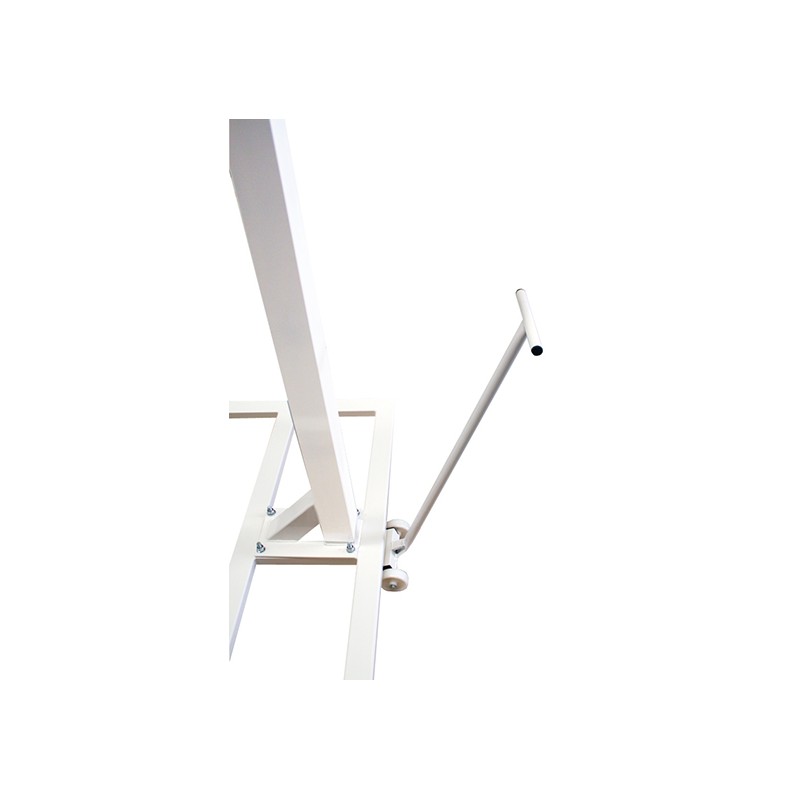 JUEGO DE 2 CANASTAS BALONCESTO DELUXE MONOTUBO TUBO 100 TRASLADABLE 2 RUEDAS CON CARRO  -SIN TABLERO, ARO