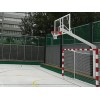 JUEGO CANASTAS BALONCESTO MONOTUBO NEW TUBO 140X140 MM FIJAS CON BASE PARA ANCLAJE VUELO 2,25 MTS
