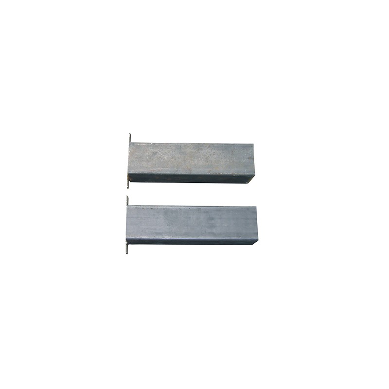 JUEGO PORTERÍAS F.SALA/BALONMANO METÁLICAS FIJAS 80X80MM