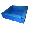 PISCINA CUADRADA LLENADO PELOTAS, 150X150X40CM ALTO X 15CM ANCHO