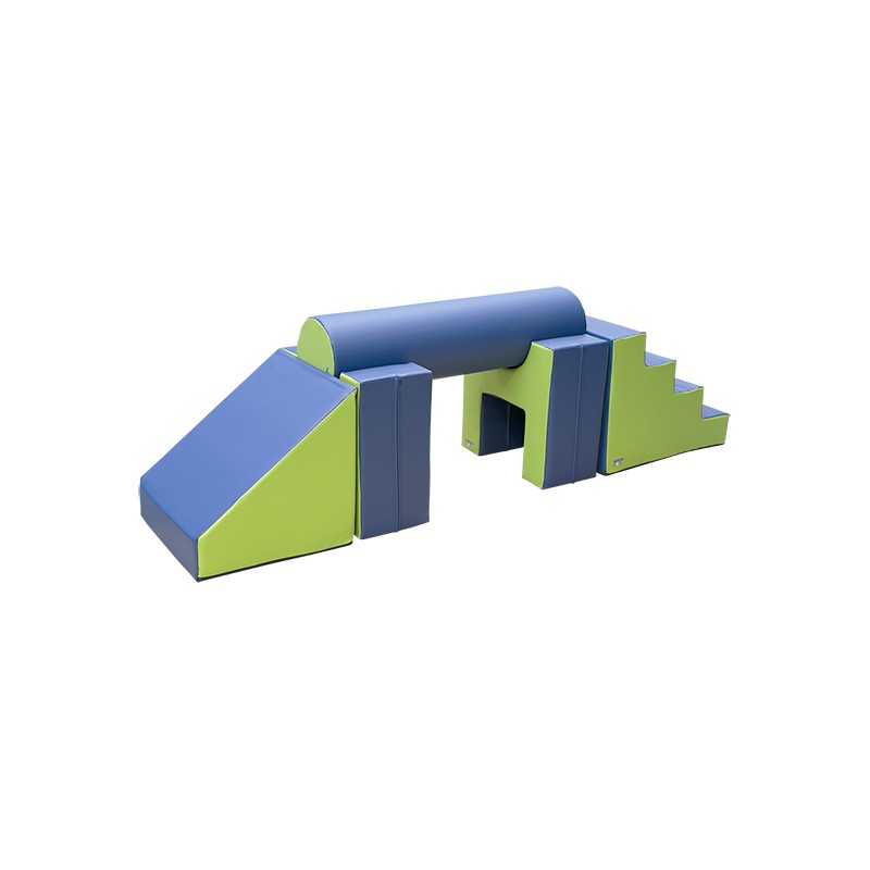 SET FIGURAS Nº5 (ESCALERA, 2 ASIENTOS, CILINDRO Y RAMPA)