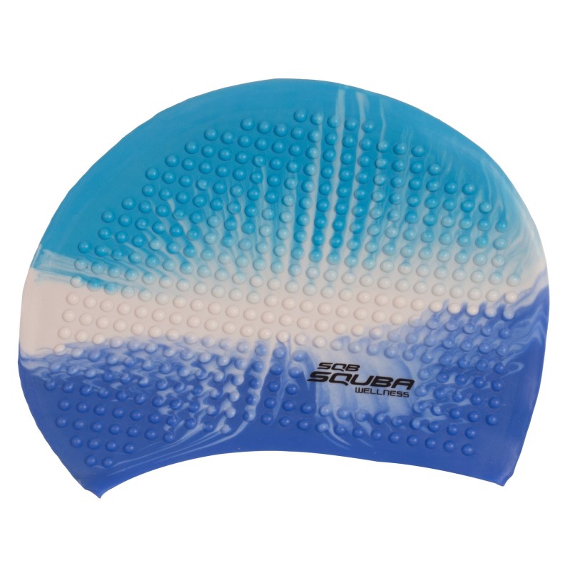 GORRO NATACIÓN SILICONA SQUBA BUBBLE MULTICOLOR