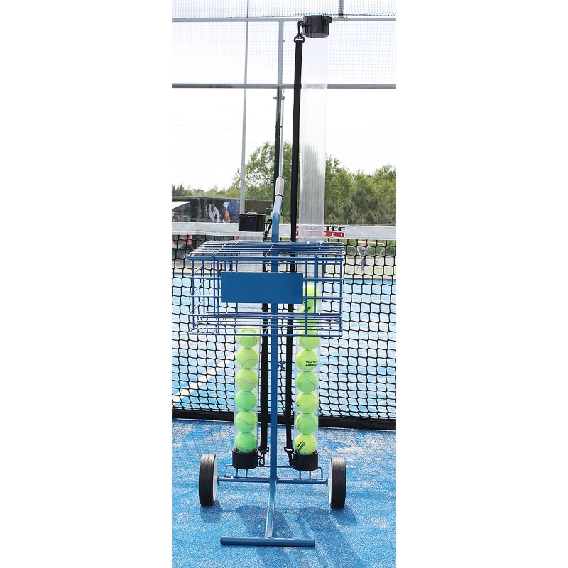 CARRO PORTAPELOTAS TENIS / PÁDEL 80 PELOTAS SOFTEE