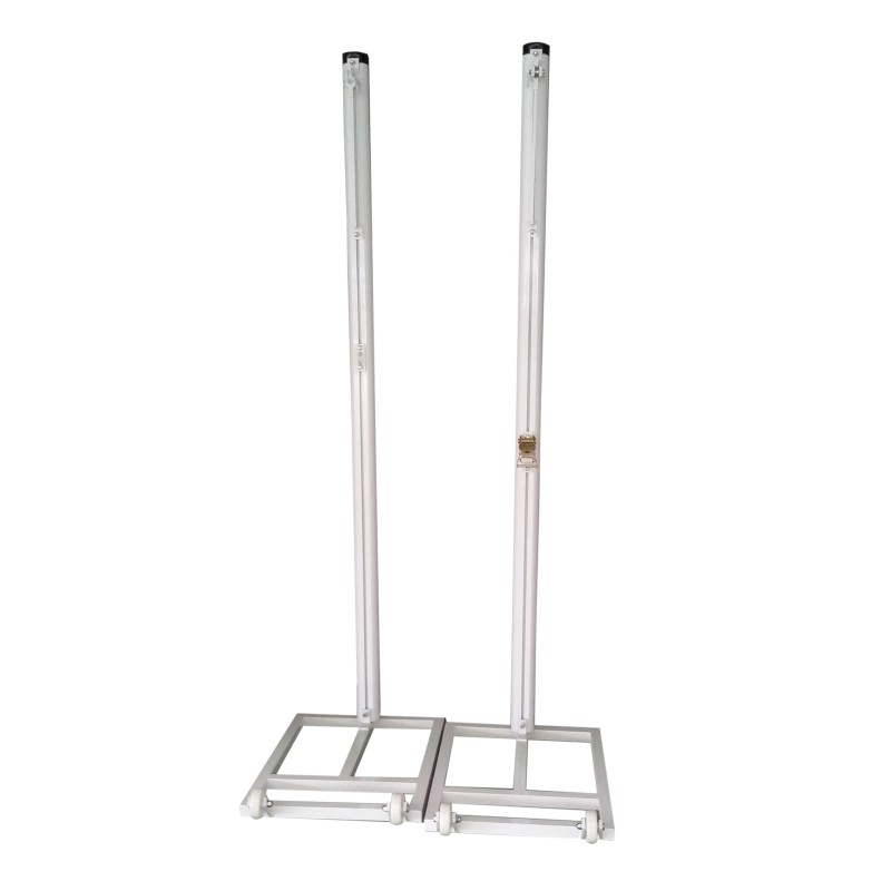 JUEGO POSTES VOLEIBOL TRASLADABLES ALUMINIO Ø 90MM