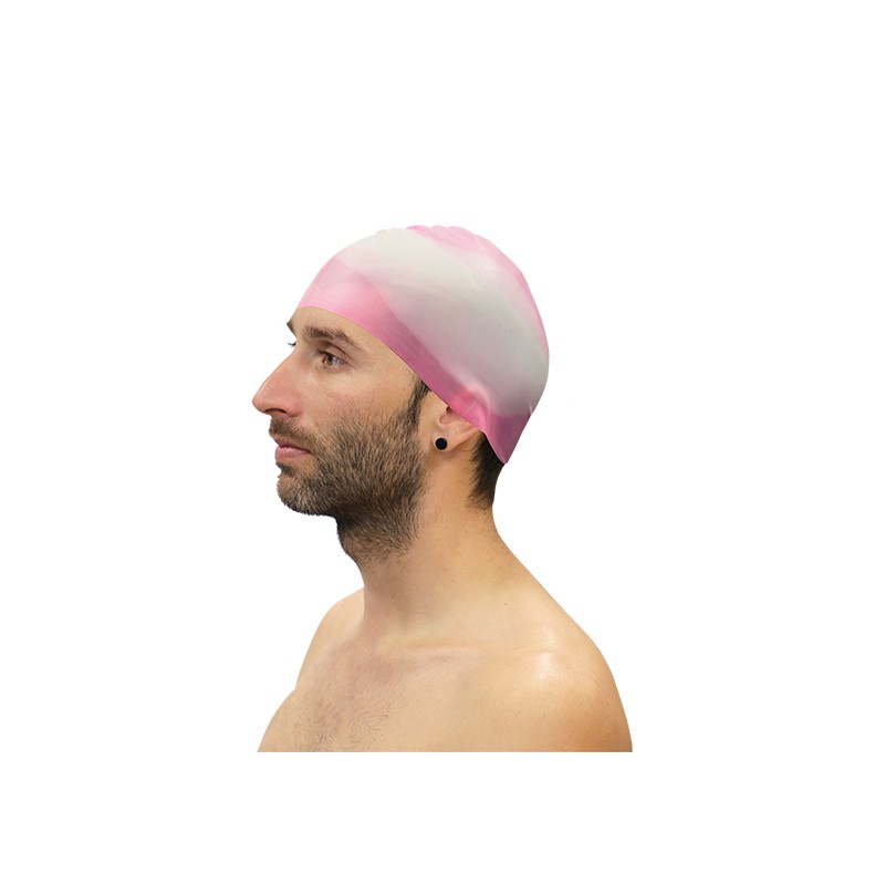 LOTE 10 GORROS NATACIÓN SILICONA MULTICOLOR SURTIDO