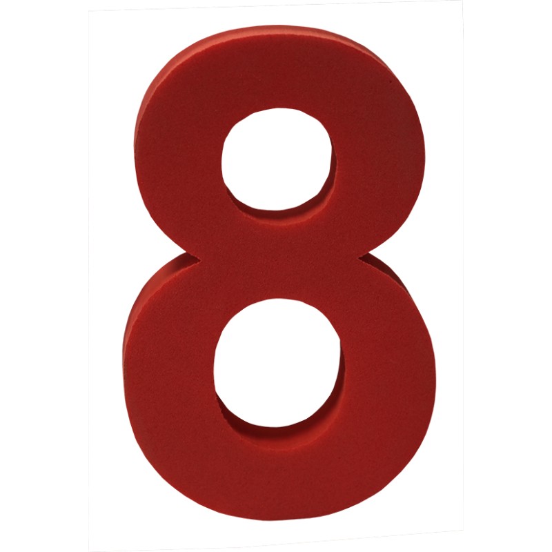 LOTE 5 MINITAPICES NUMEROS COLORES VARIADOS