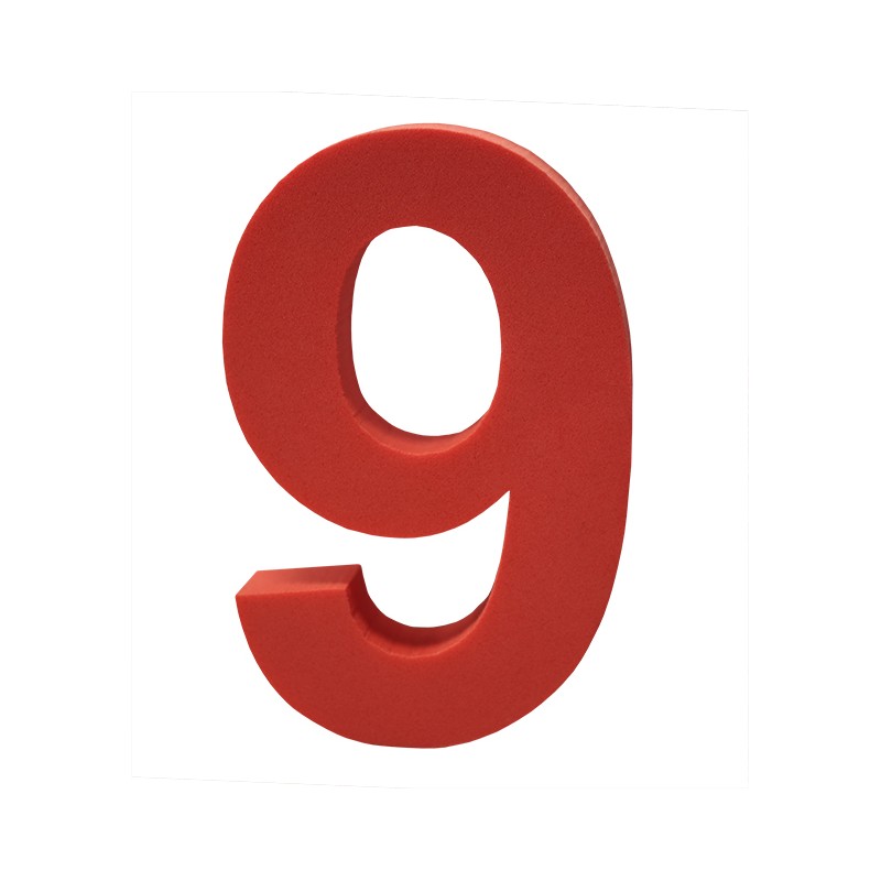 LOTE 5 MINITAPICES NUMEROS COLORES VARIADOS