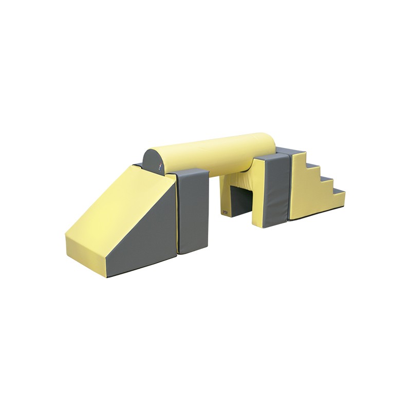 SET FIGURAS Nº5 (ESCALERA, 2 ASIENTOS, CILINDRO Y RAMPA)