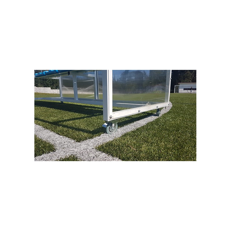 JUEGO 4 RUEDAS TRASLACIÓN BANQUILLO SUPLENTES