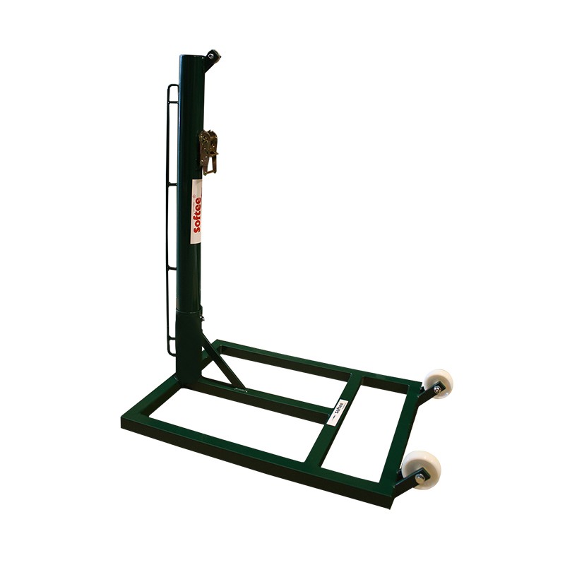 JUEGO POSTES TENIS METÁLICOS Ø 80MM TRASLADABLES