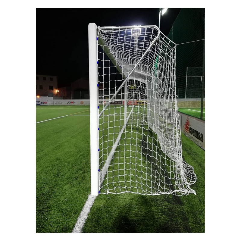 JUEGO PORTERÍAS ALUMINIO FÚTBOL 7 120X100 MM FIJAS