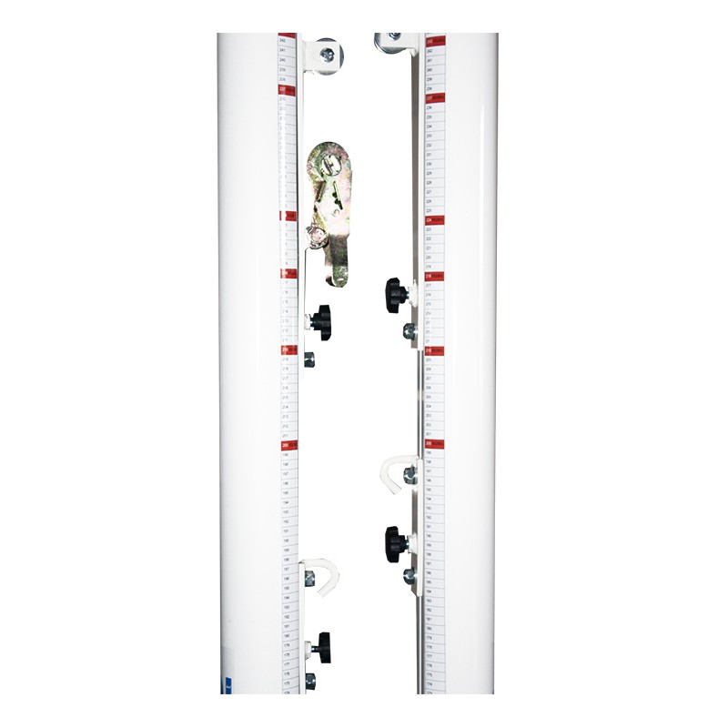 JUEGO DE 2 POSTES MULTIALTURAS ALUMINIO TUBO DE 90MM FIJOS