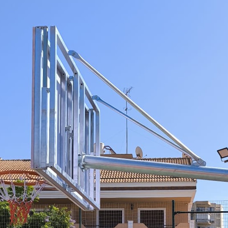 JUEGO 2 SISTEMAS ADAPTACIÓN NEW AUTOMÁTICO GALVANIZADO BASKET-MINIBASKET PARA CANASTAS SOFTEE