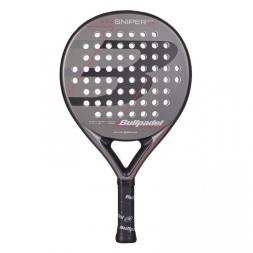 PALA PÁDEL BULLPADEL SNIPER 2.0 CONTROL GRIS OSCURO 2026