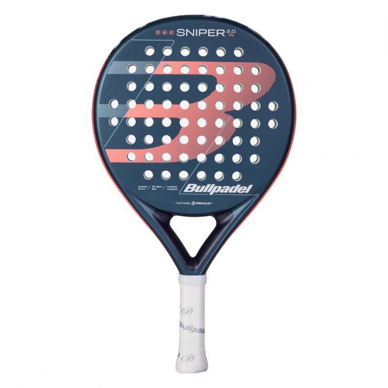 PALA PÁDEL BULLPADEL SNIPER 2.0 WOMAN AZUL MARINO