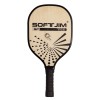 JUEGO DE 2 PALAS PICKLEBALL SOFTJIM MADERA CON PELOTA Y FUNDA