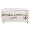 MESA ANOTADORES BASIC FENÓLICO 8MM BLANCO PERSONALIZABLE