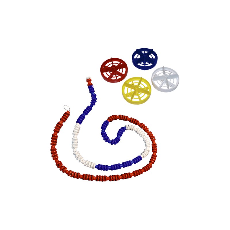 CORCHERA MOSCÚ CON CUERDA 25M Y MOSQUETÓN