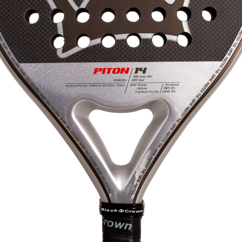 PALA DE PÁDEL BLACK CROWN PITON 14