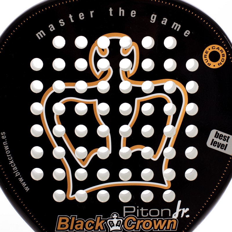PALA DE PÁDEL BLACK CROWN PITON JR