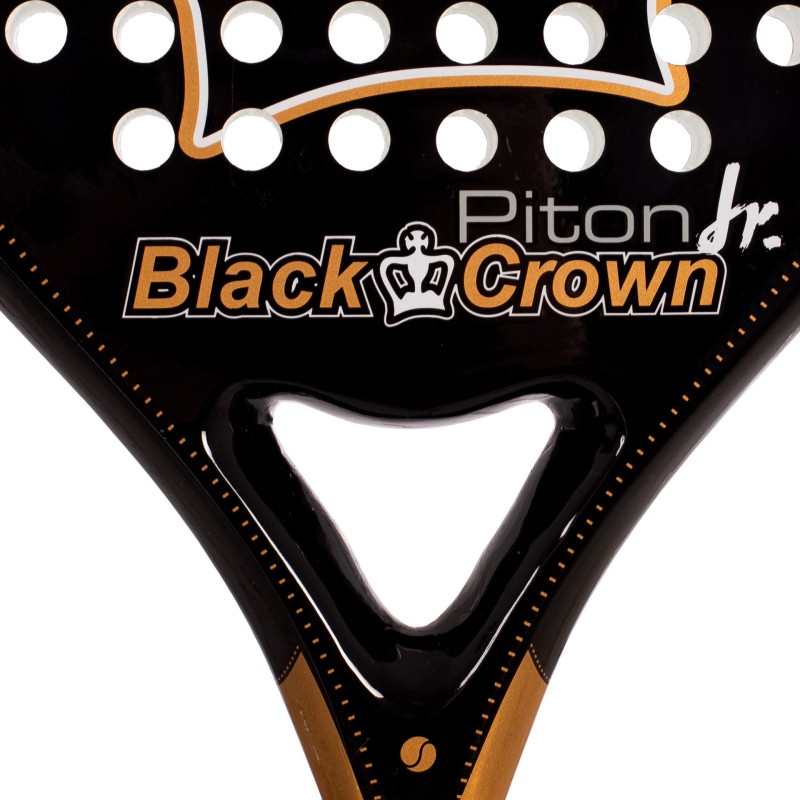 PALA DE PÁDEL BLACK CROWN PITON JR