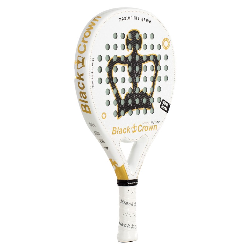 PALA DE PÁDEL BLACK CROWN PITON WHITE