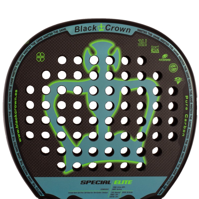 PALA DE PÁDEL BLACK CROWN SPECIAL ELITE