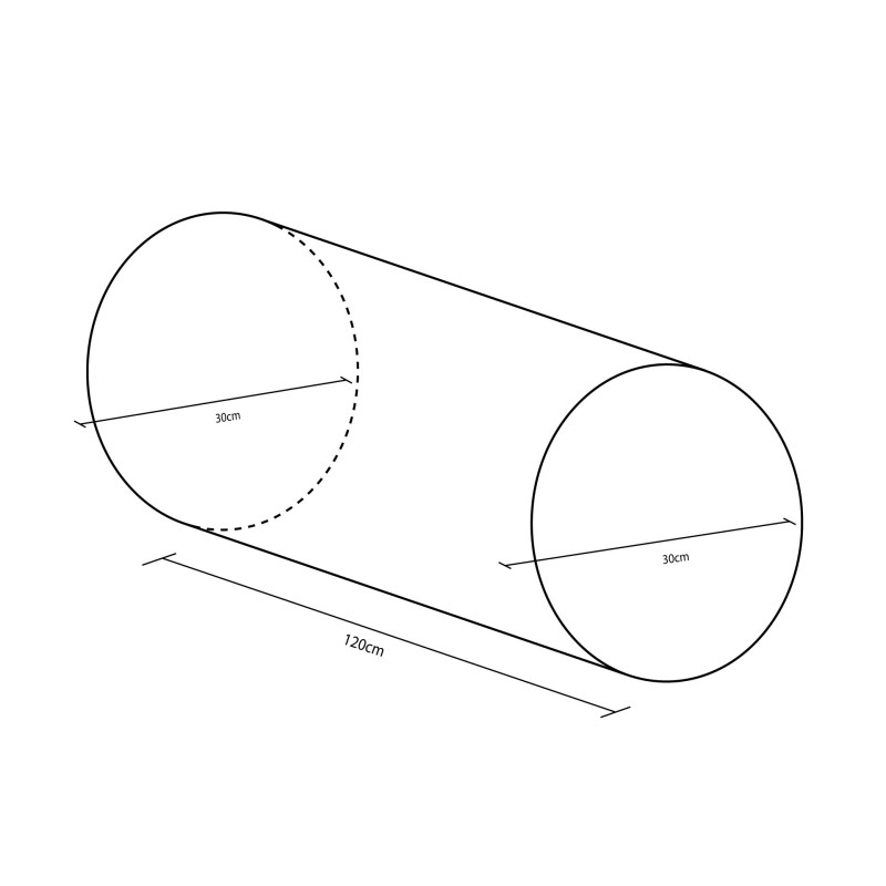 FIGURA CILINDRO 120X30CM Ø