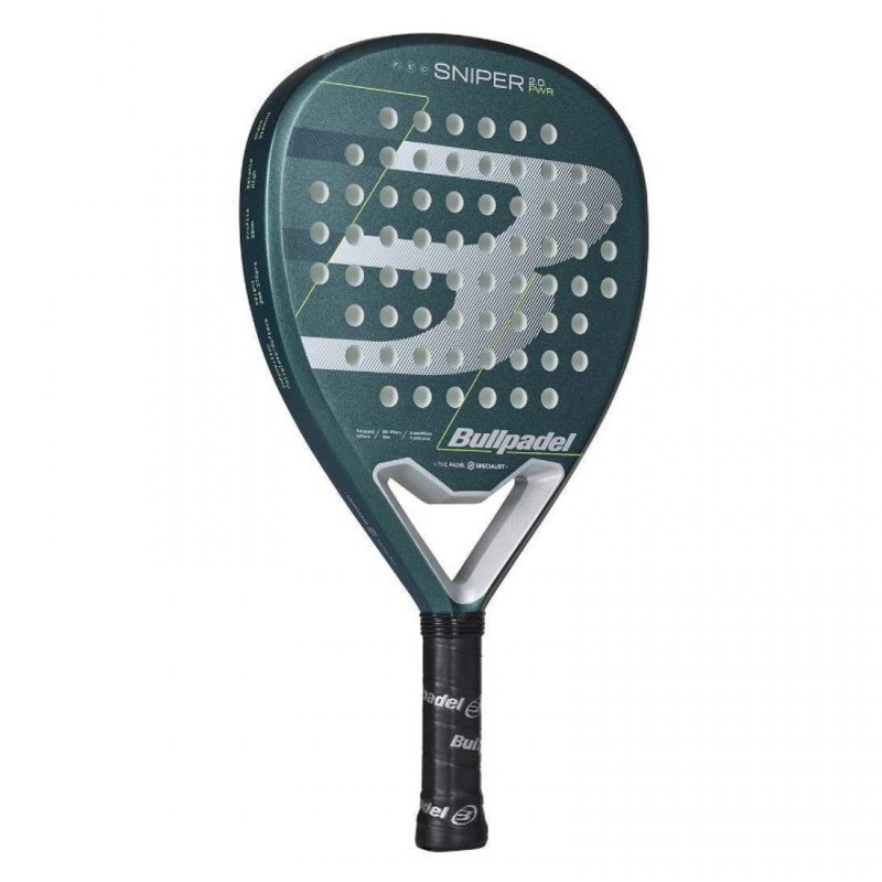 PALA DE PÁDEL BULLPADEL SNIPER 2.0 POWER AZUL CLARO 2026