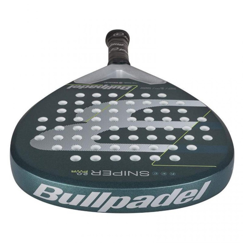 PALA DE PÁDEL BULLPADEL SNIPER 2.0 POWER AZUL CLARO 2026